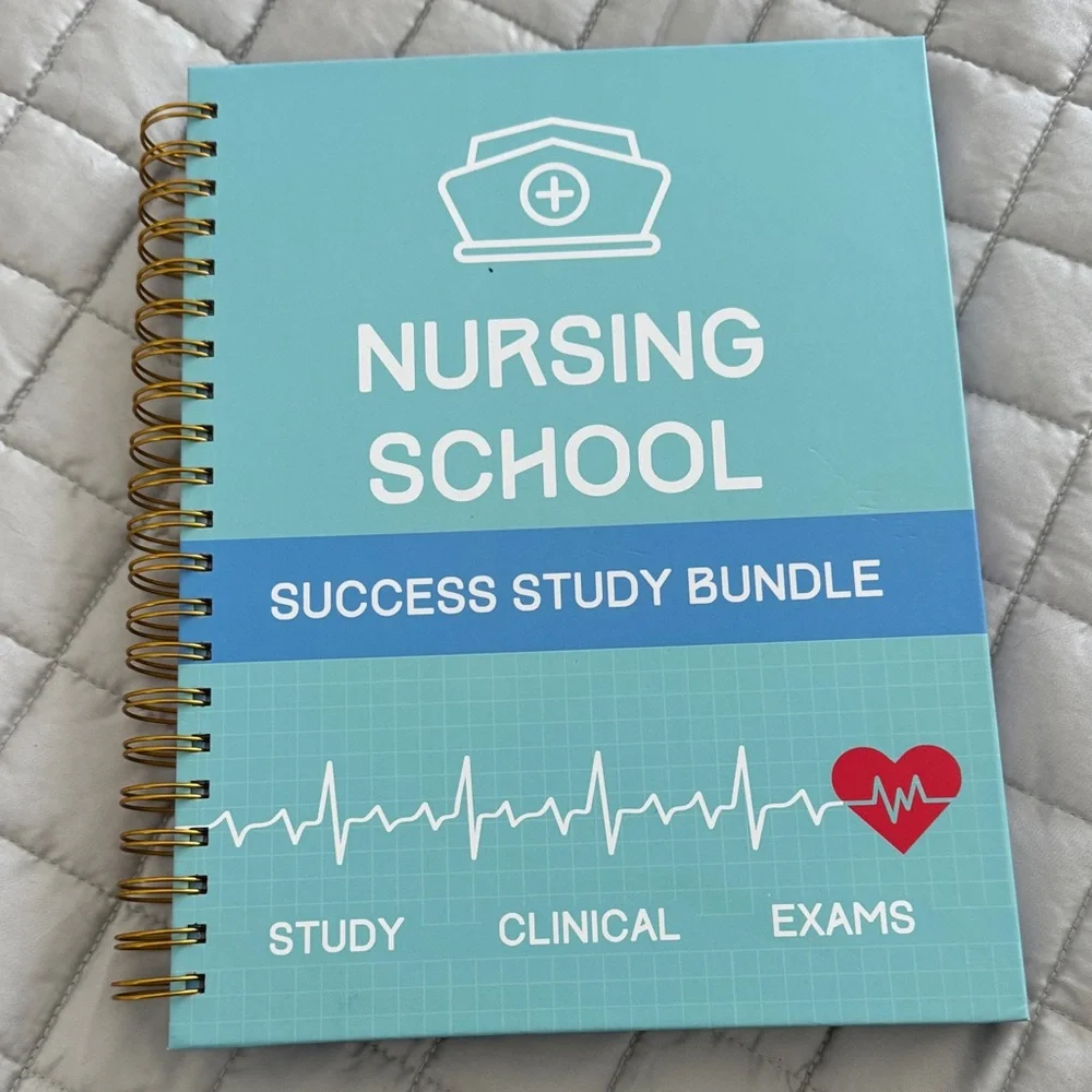 Nursing School Success Study Bundle - Aqua - Picture 1 of 3